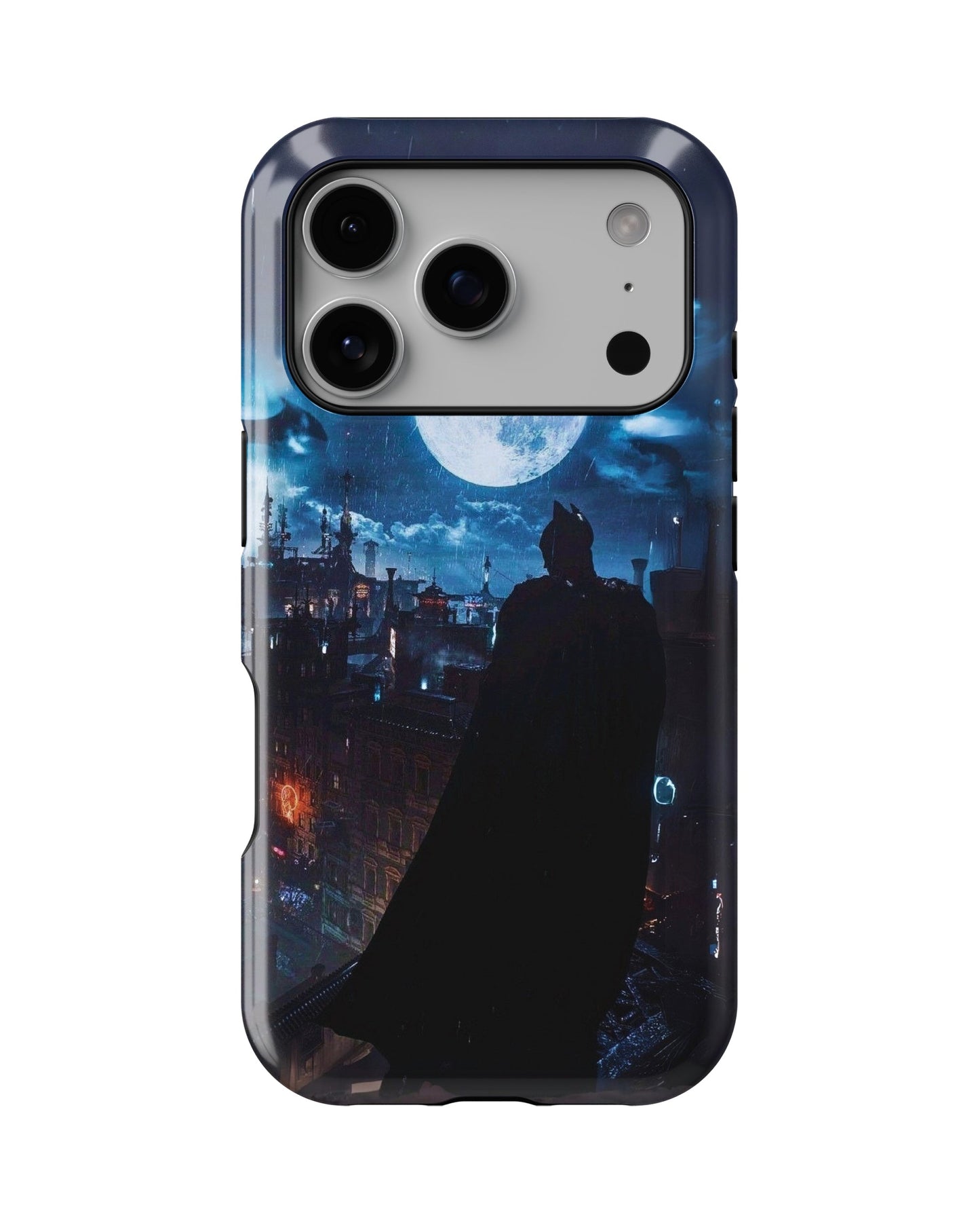 iPhone 17 Pro Tank Case | Superhero (Gotham Moon)