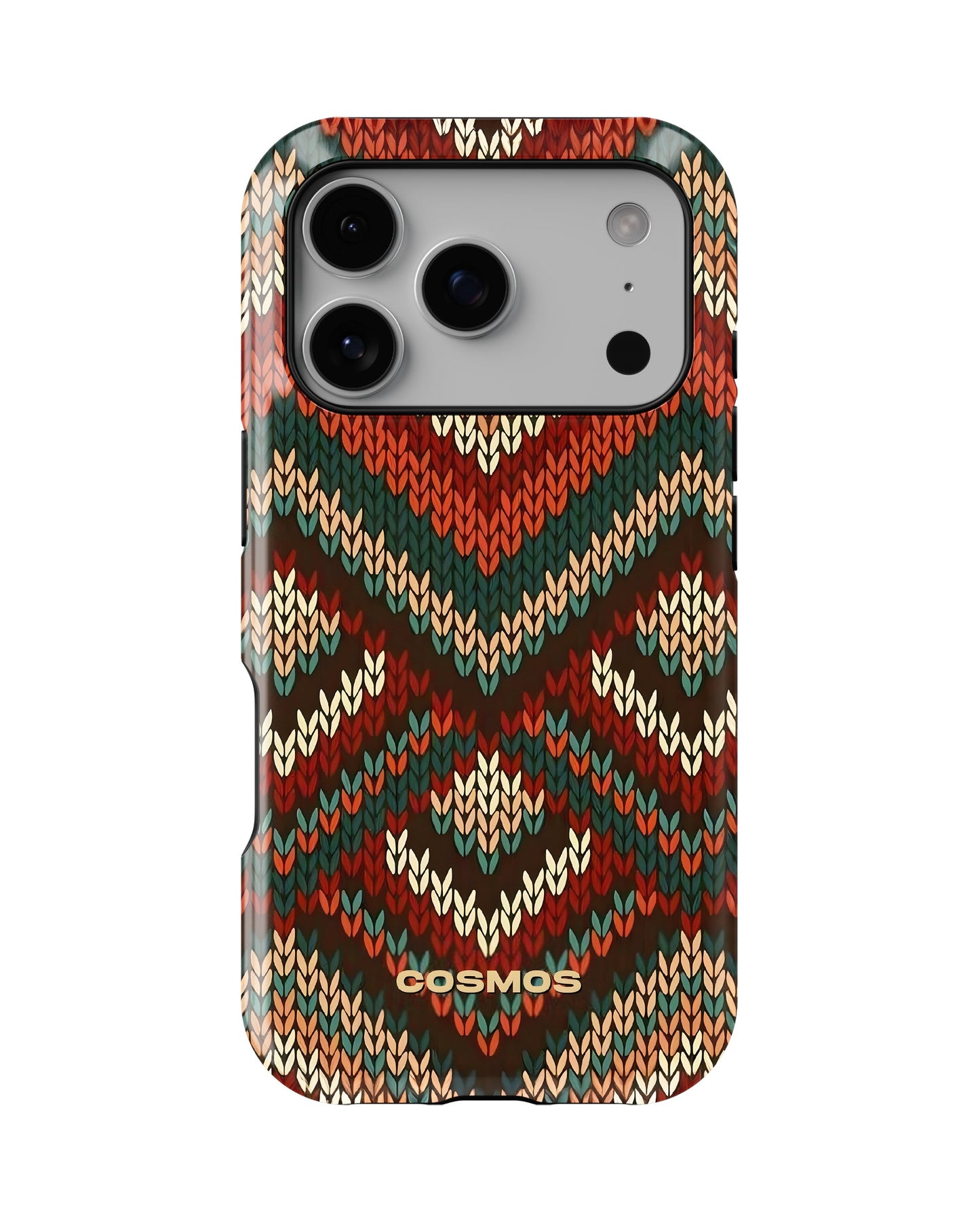 iPhone 17 Pro Max Tank Case | Textures (Heritage Knit)