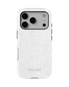 iPhone 17 Pro Tank Case | Textures (Ivory Grain)