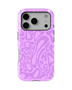iPhone 17 Pro Tank Case | Modernism (Lilac Melt)