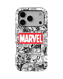 iPhone 17 Pro Tank Case | Superhero (Marvel Grid)