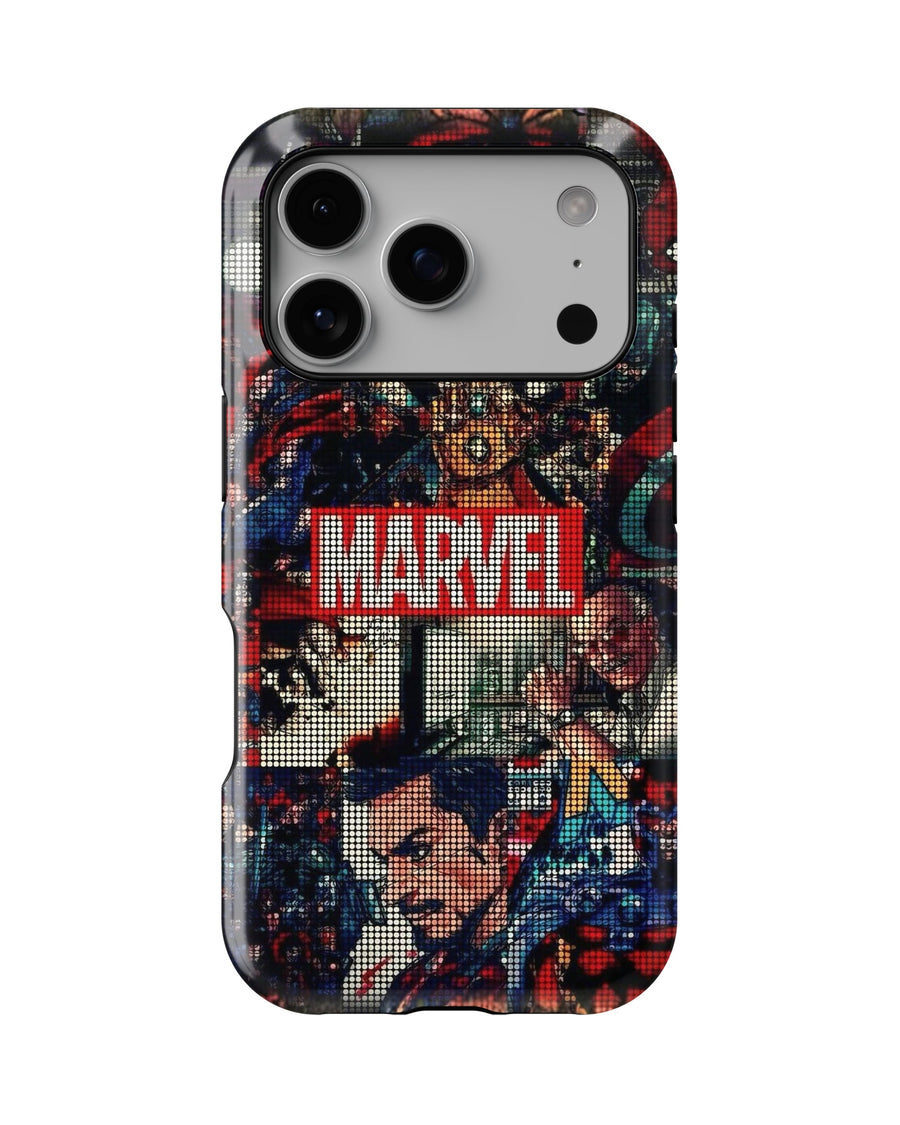 iPhone 17 Pro Max Tank Case | Superhero (Marvel Mosaic)