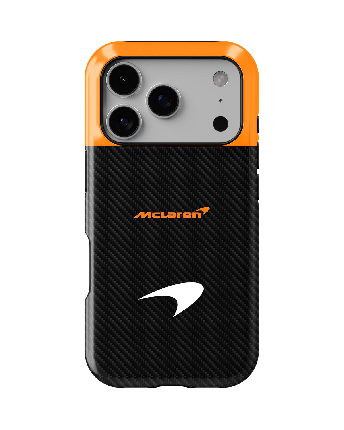 iPhone 17 Pro Max Tank Case | Formula 1 (McLaren Carbon)