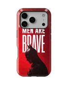 iPhone 17 Pro Tank Case | Superhero (Men are Brave)