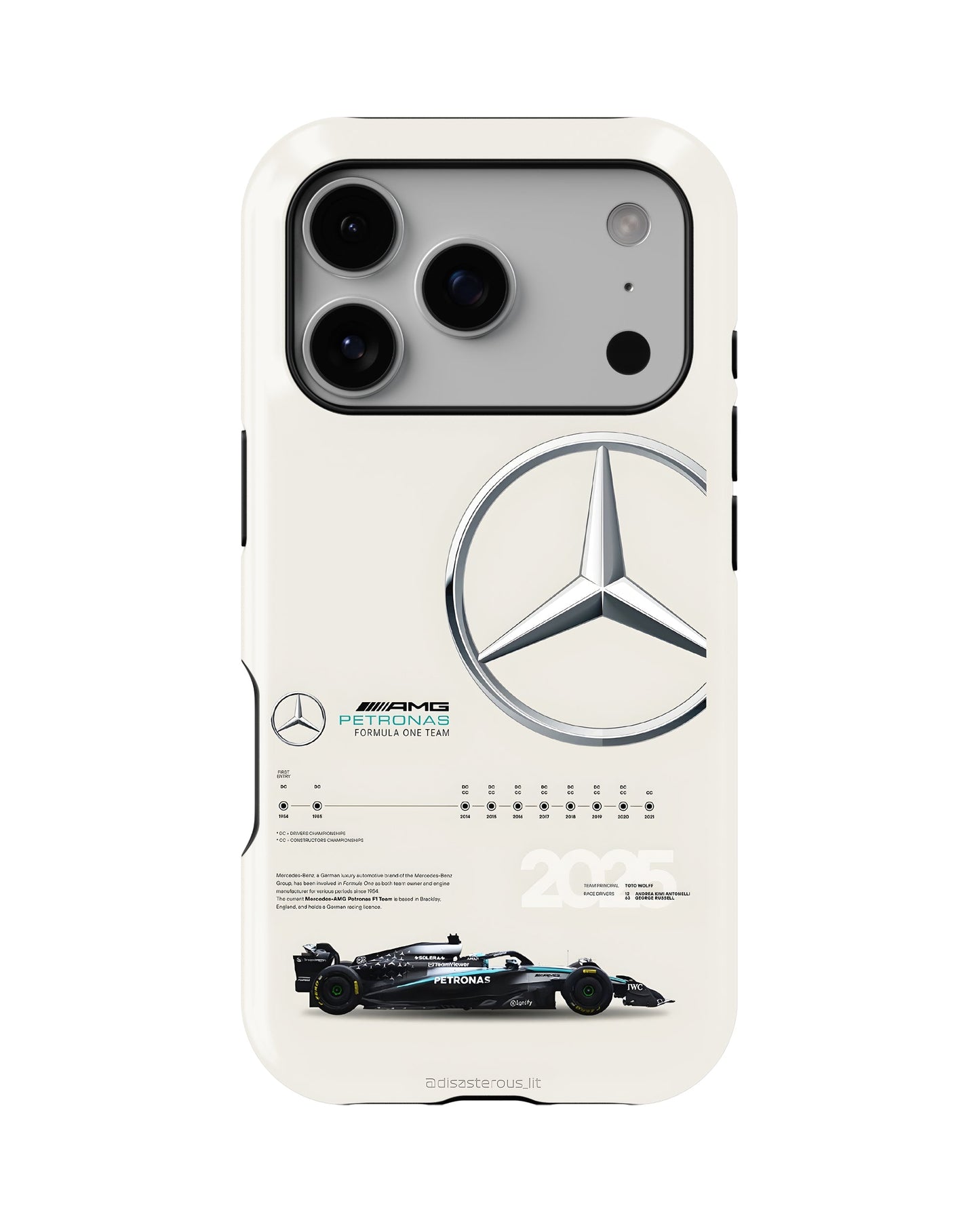 iPhone 17 Pro Tank Case | Formula 1 (Mercedes)
