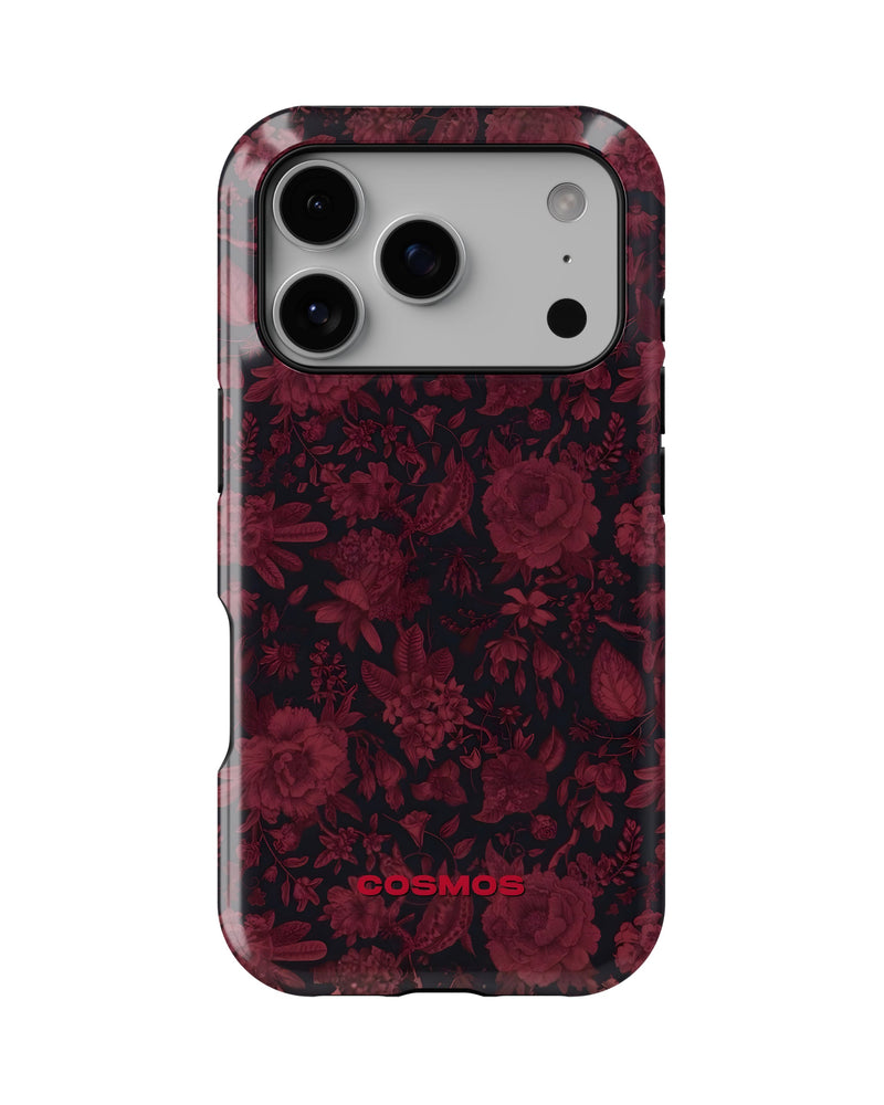 iPhone 17 Pro Tank Case | Textures (Midnight Rose)