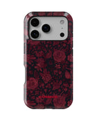 iPhone 17 Pro Max Tank Case | Textures (Midnight Rose)