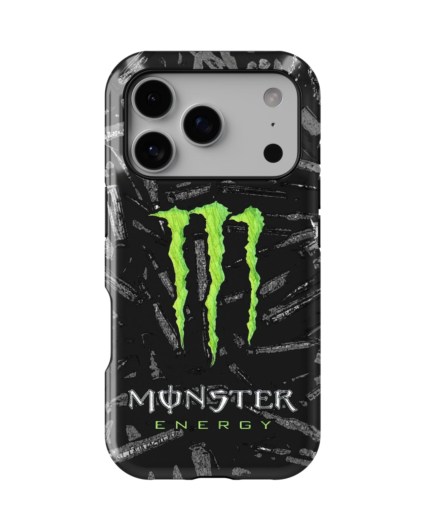iPhone 17 Pro Max Tank Case | Modernism (Neon Beast)
