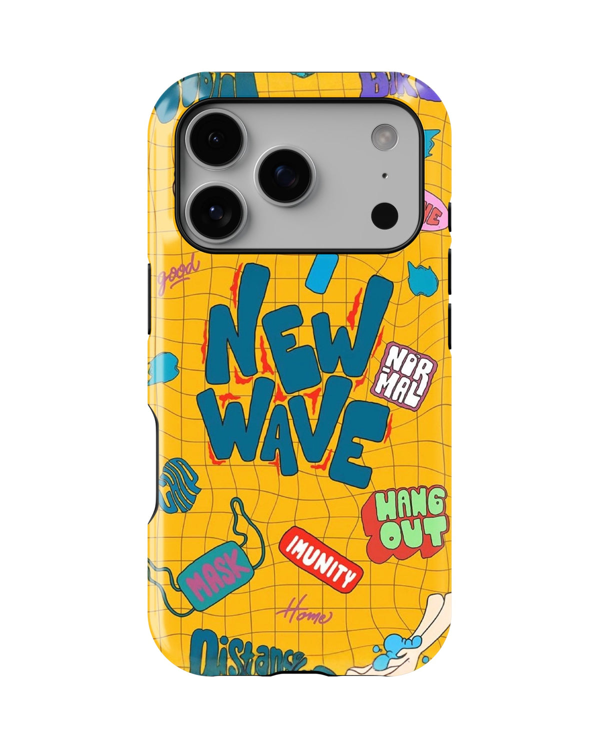 iPhone 17 Pro Tank Case | Modernism (New Wave)
