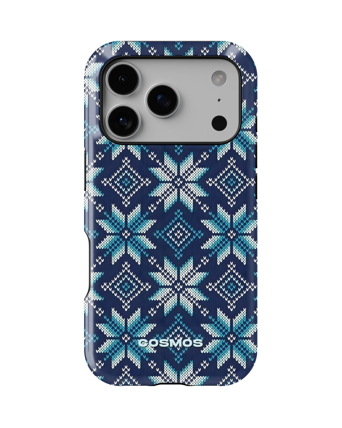 iPhone 17 Pro Max Tank Case | Textures (Nordic Frost)