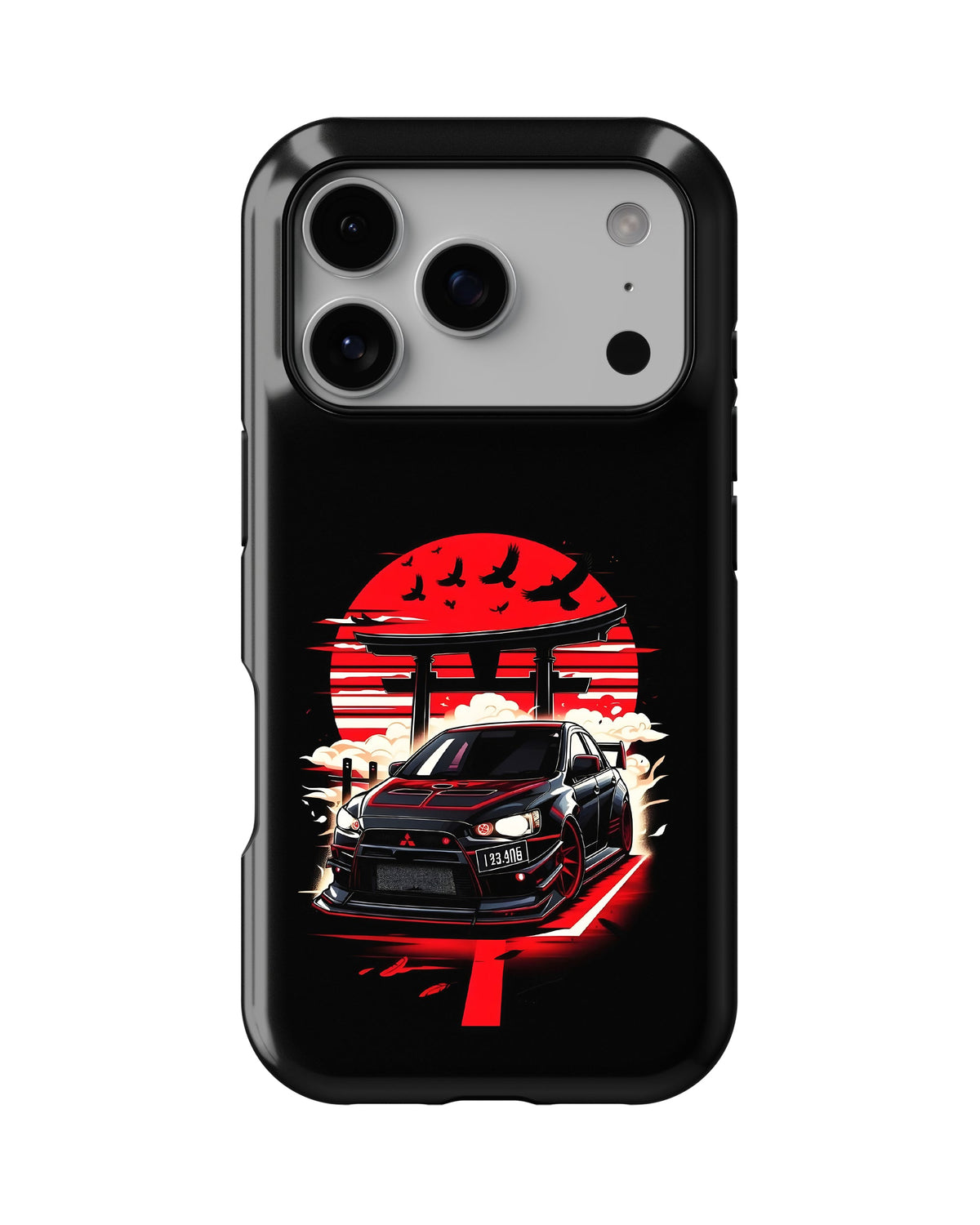 iPhone 17 Pro Tank Case | Sports Car (Rising Sun)