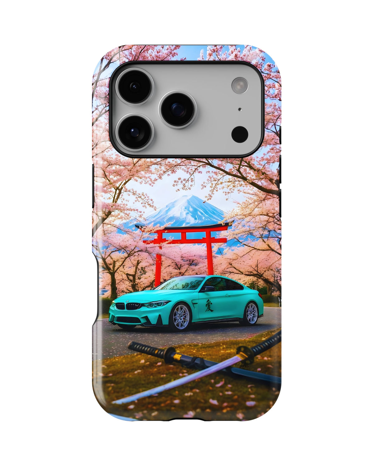 iPhone 17 Pro Max Tank Case | Sports Car (Sakura Run)