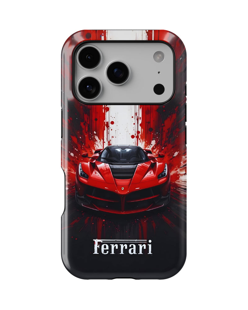 iPhone 17 Pro Tank Case | Sports Car (Scarlet Fury)