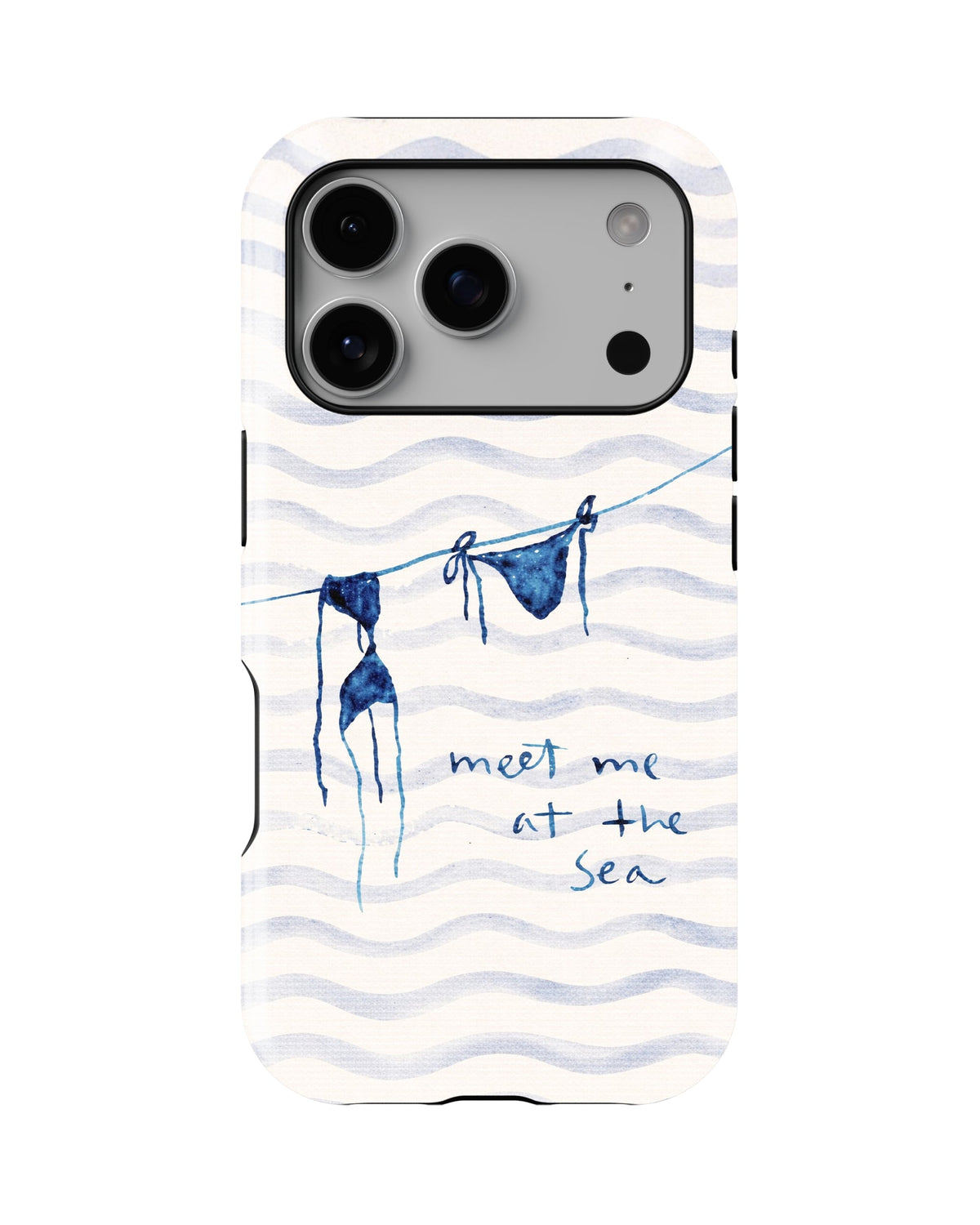 iPhone 17 Pro Max Tank Case | Girls Aesthetics (Sea Breeze)