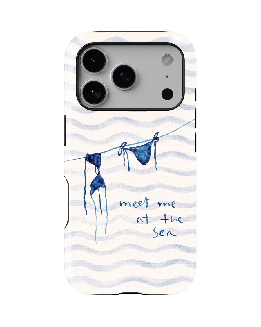 iPhone 17 Pro Tank Case | Girls Aesthetics (Sea Breeze)
