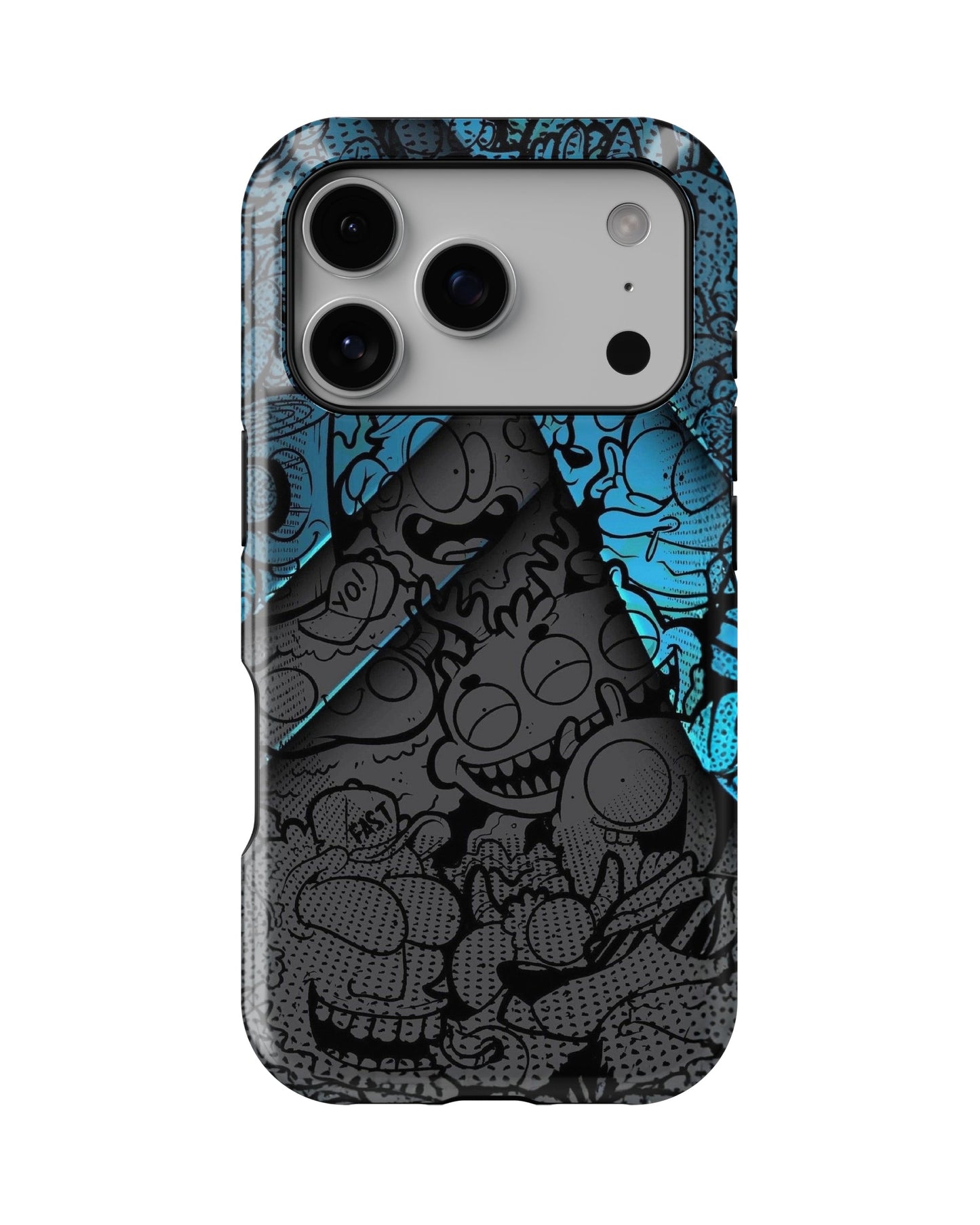 iPhone 17 Pro Tank Case | Modernism (Shadow Crowd)