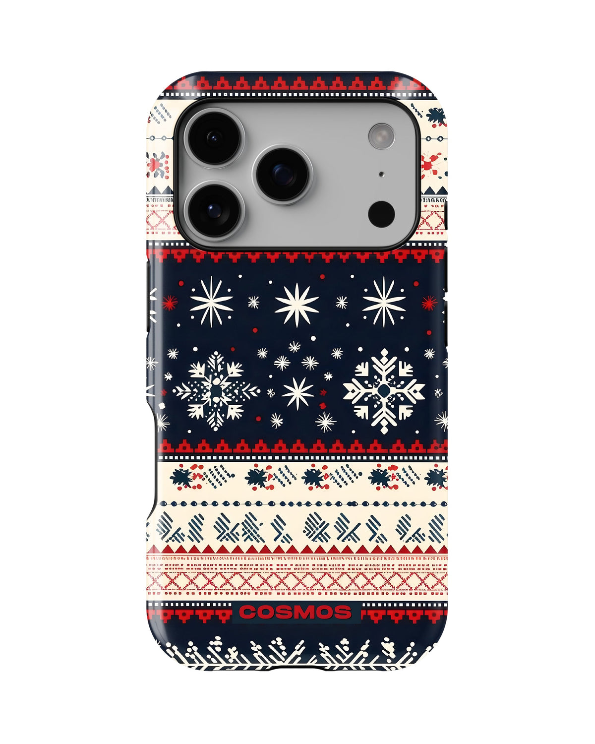 iPhone 17 Pro Max Tank Case | Textures (Snowfall Classic)