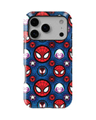 iPhone 17 Pro Tank Case | Superhero (Spider Icons)