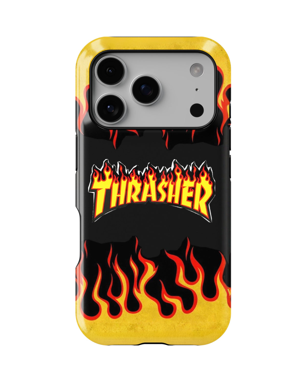 iPhone 17 Pro Tank Case | Modernism (Thrasher Flame)