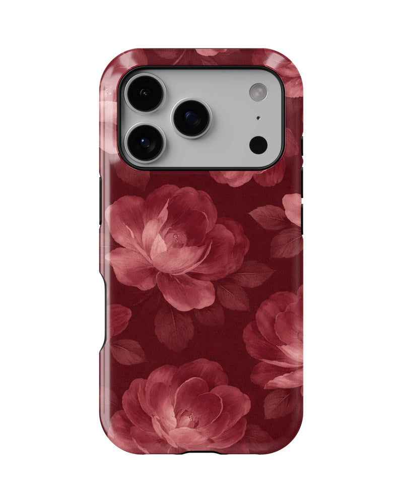 iPhone 17 Pro Tank Case | Girls Aesthetics (Velvet Bloom)