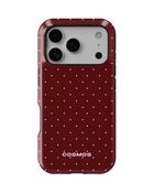 iPhone 17 Pro Tank Case | Textures (Velvet Dots)
