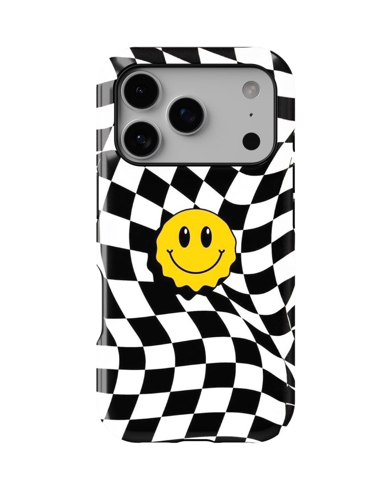 iPhone 17 Pro Tank Case | Modernism (Warped Smile)
