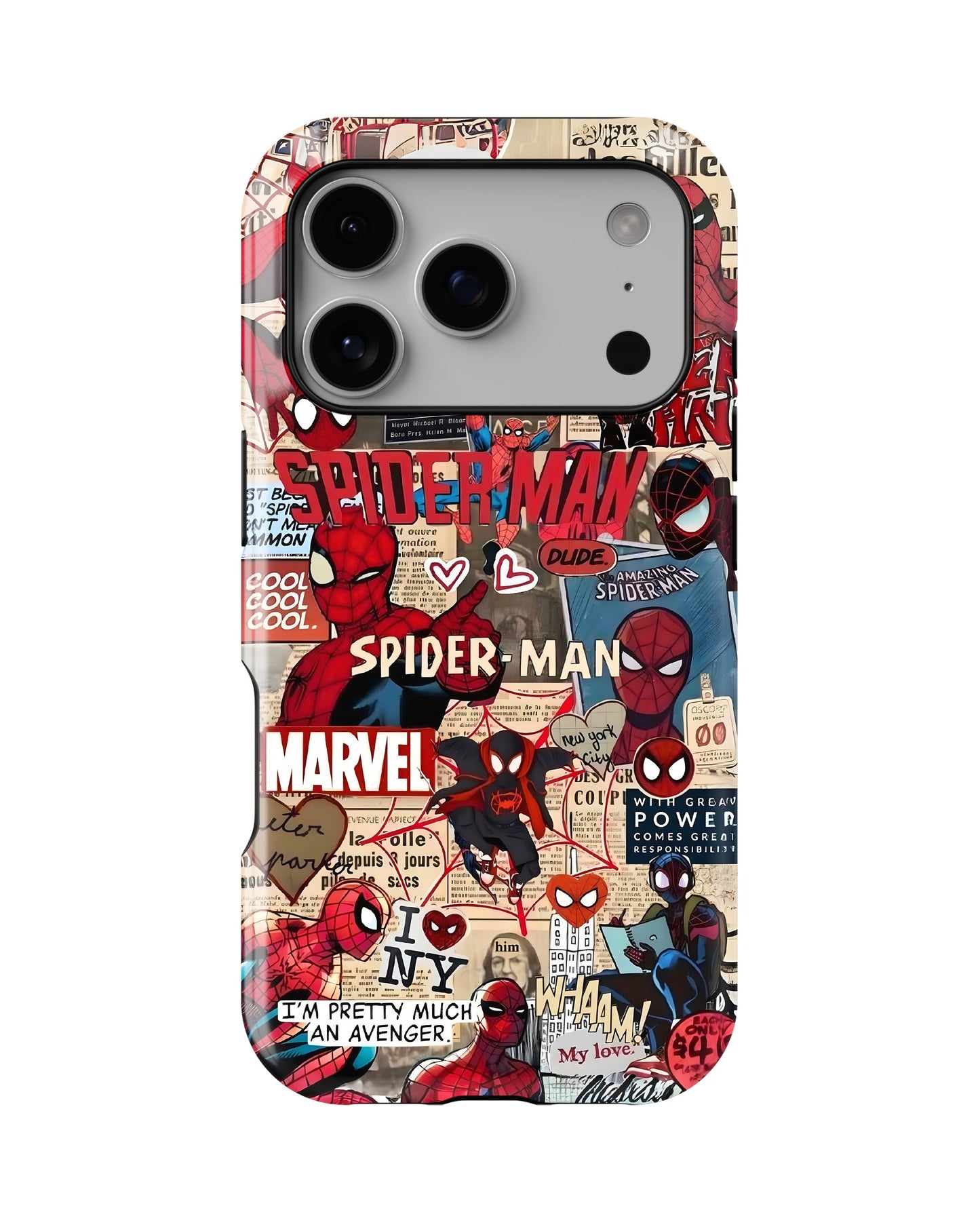 iPhone 17 Pro Tank Case | Superhero (Web Diaries)