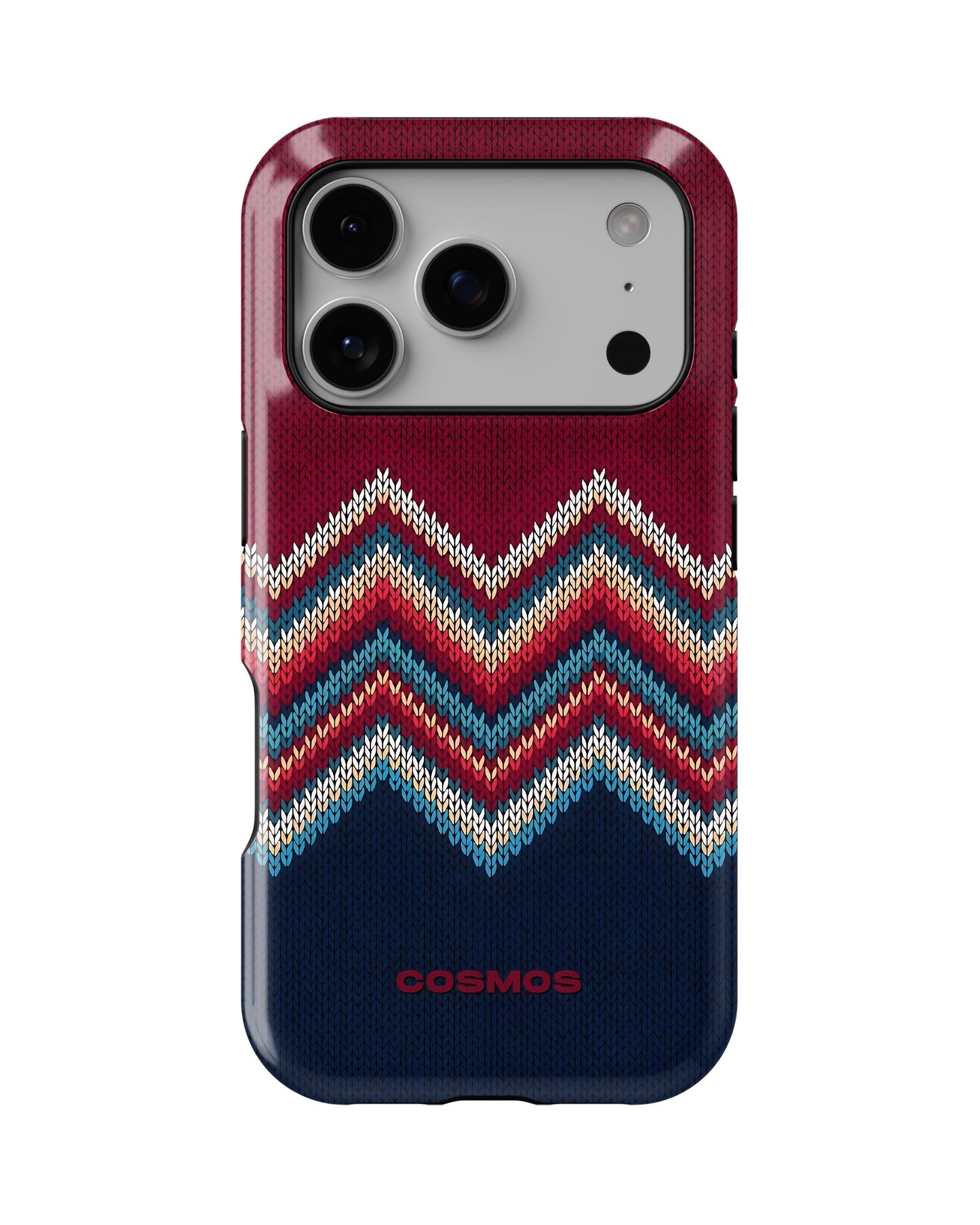 iPhone 17 Pro Tank Case | Textures (Winter Chevron)