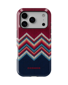 iPhone 17 Pro Tank Case | Textures (Winter Chevron)