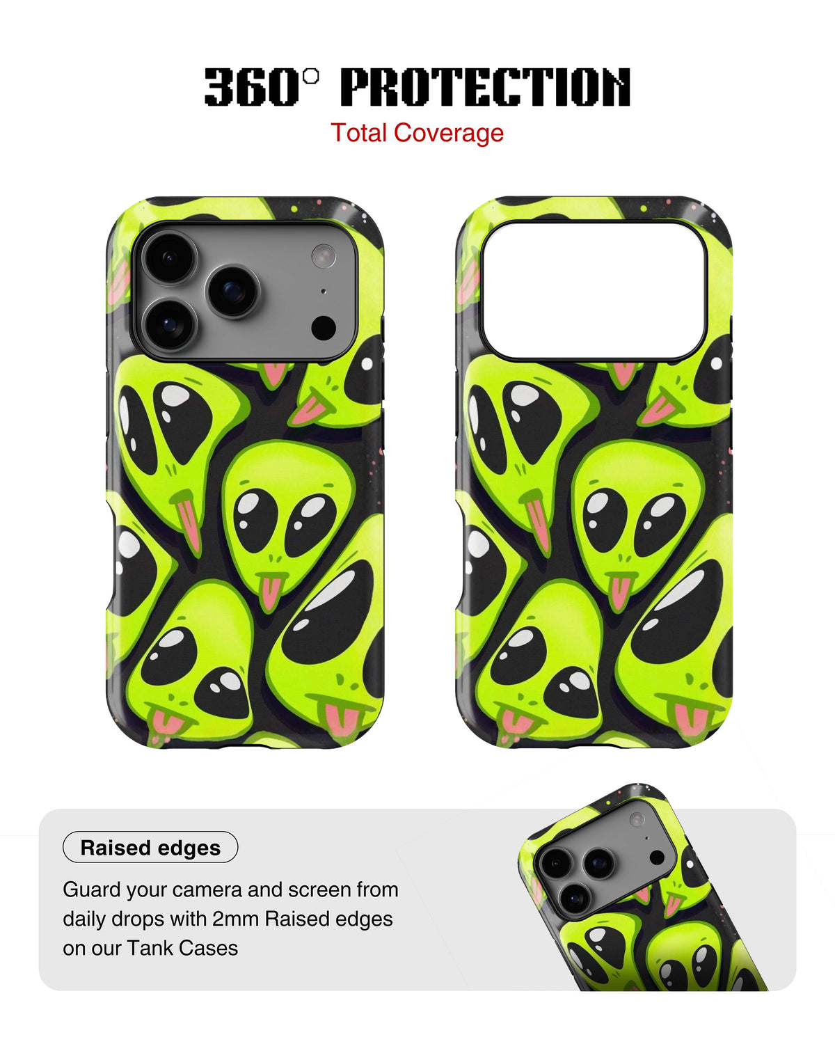 iPhone 17 Pro Tank Case | Modernism (Alien Stack)