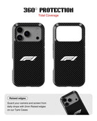 iPhone 17 Pro Tank Case | Formula 1 (Carbon Grid)
