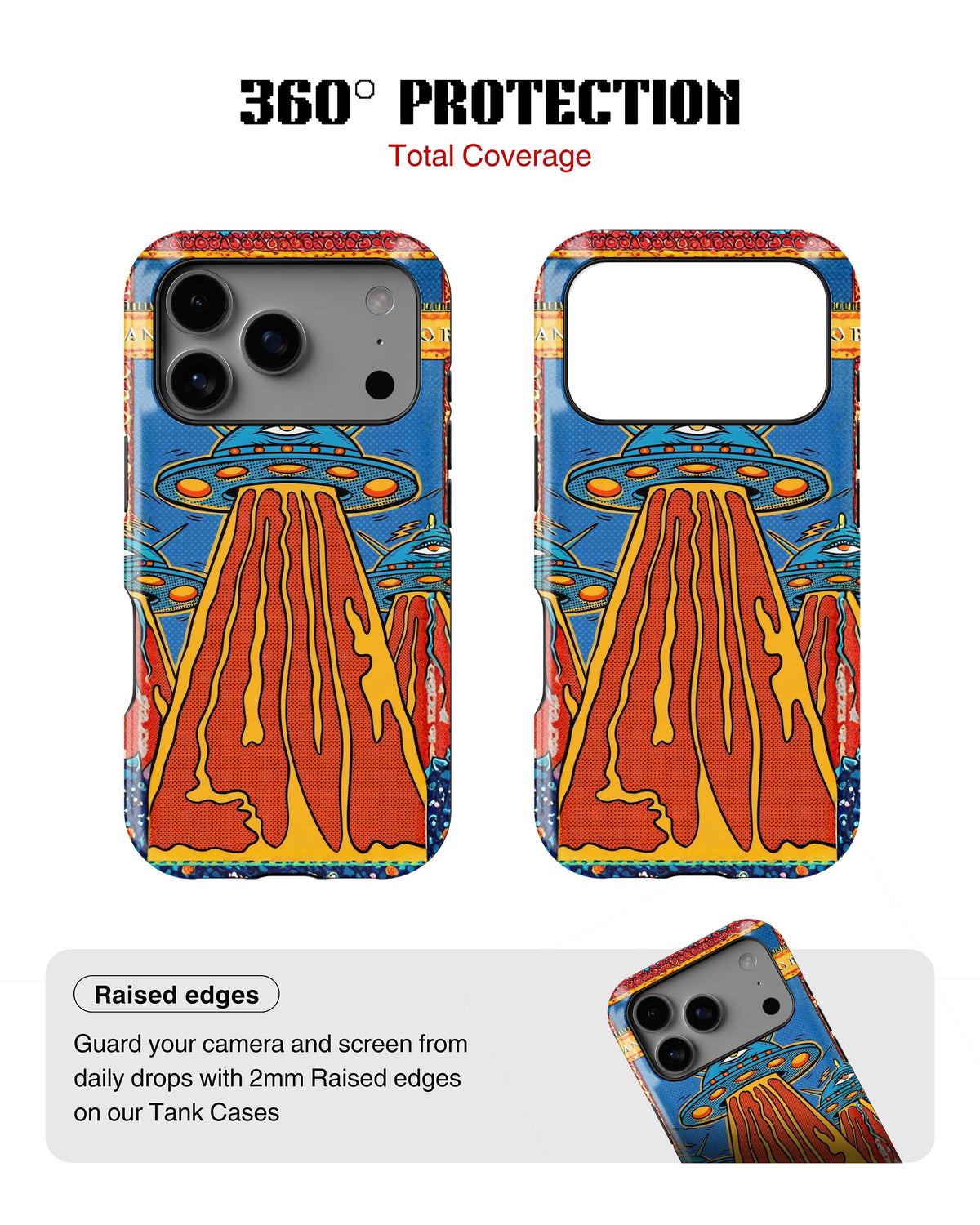 iPhone 17 Pro Tank Case | Modernism (Cosmic Invasion)