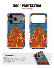 iPhone 17 Pro Tank Case | Modernism (Cosmic Invasion)