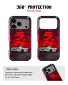 iPhone 17 Pro Max Tank Case | Sports Car (Crimson Drift)