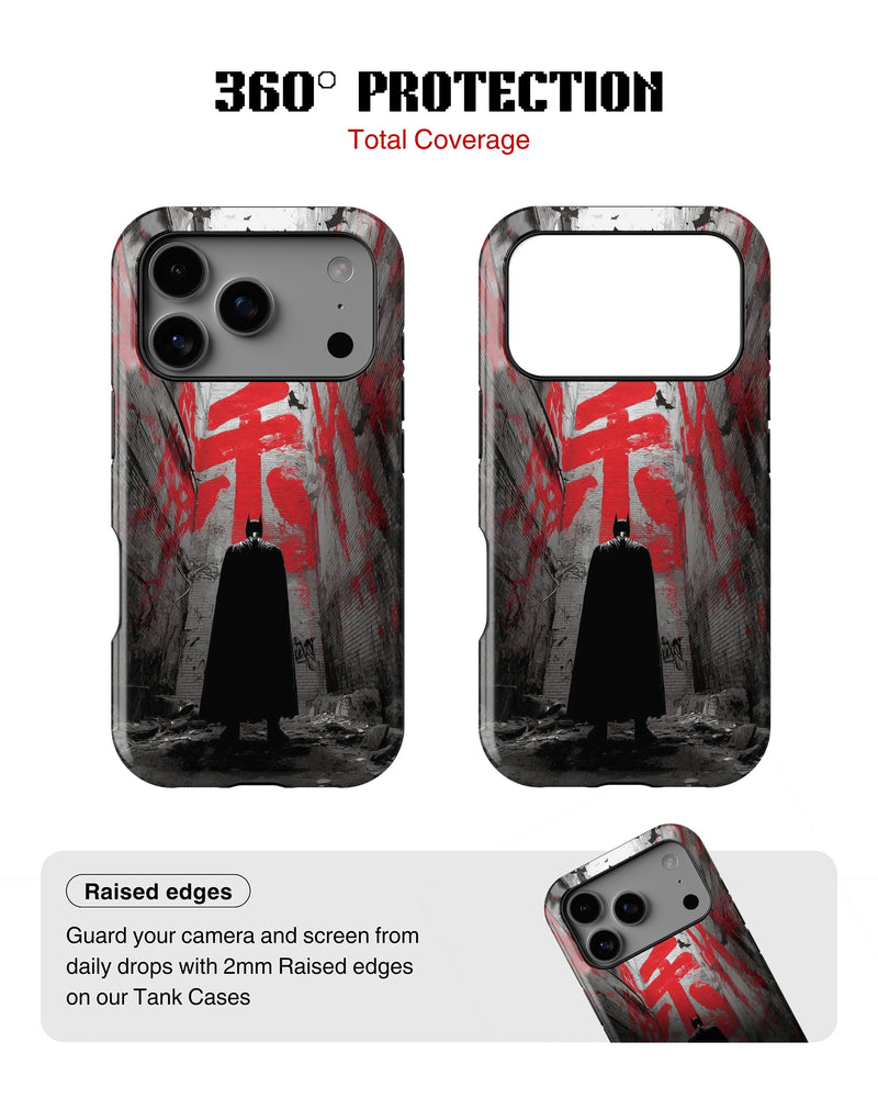 iPhone 17 Pro Tank Case | Superhero (Dark Alley)
