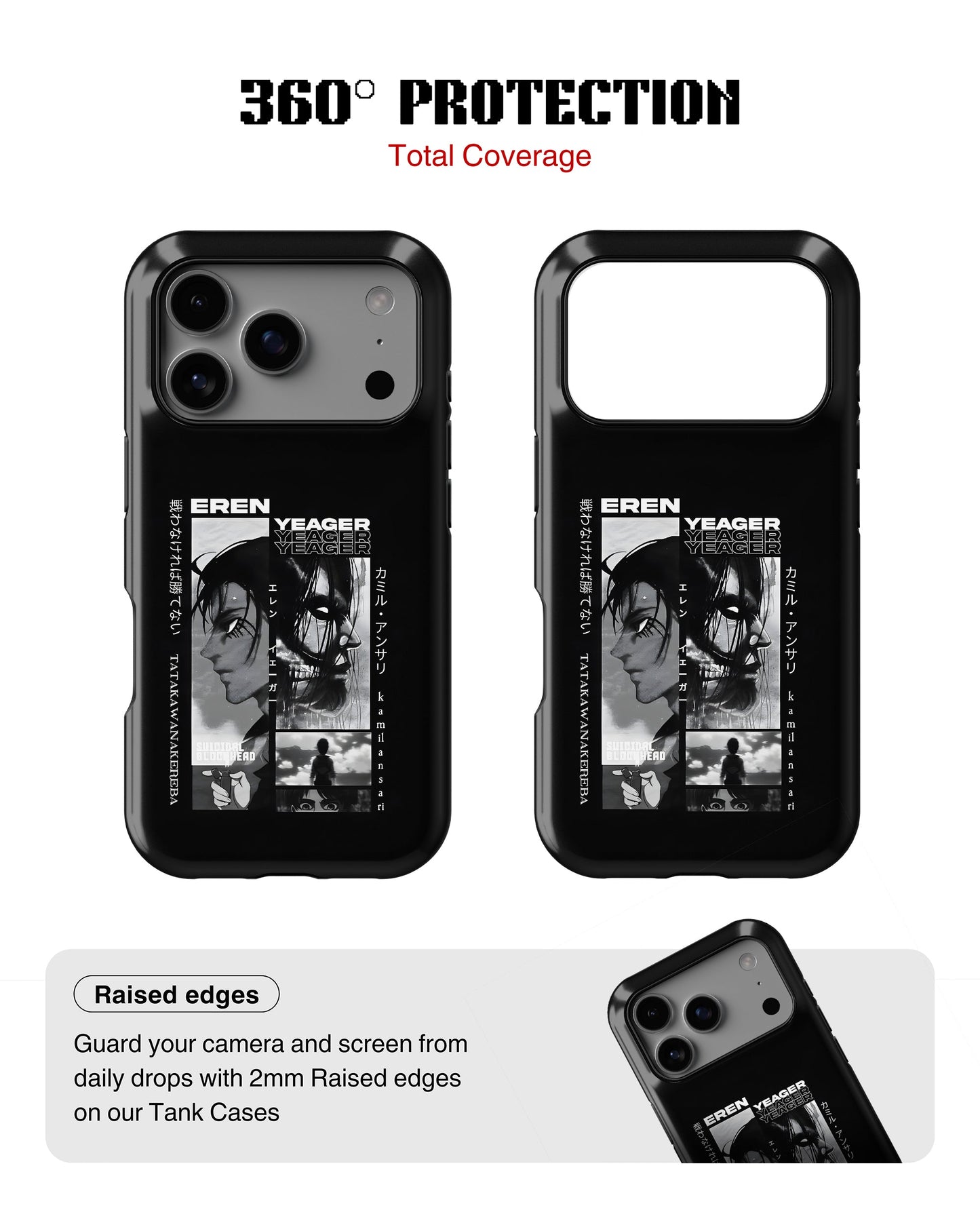 iPhone 17 Pro Max Tank Case | Anime (Eren Yeager)