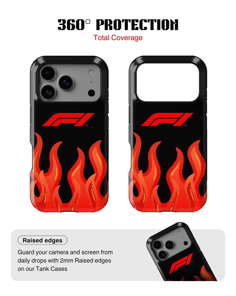 iPhone 17 Pro Tank Case | Formula 1 (F1 Flames)