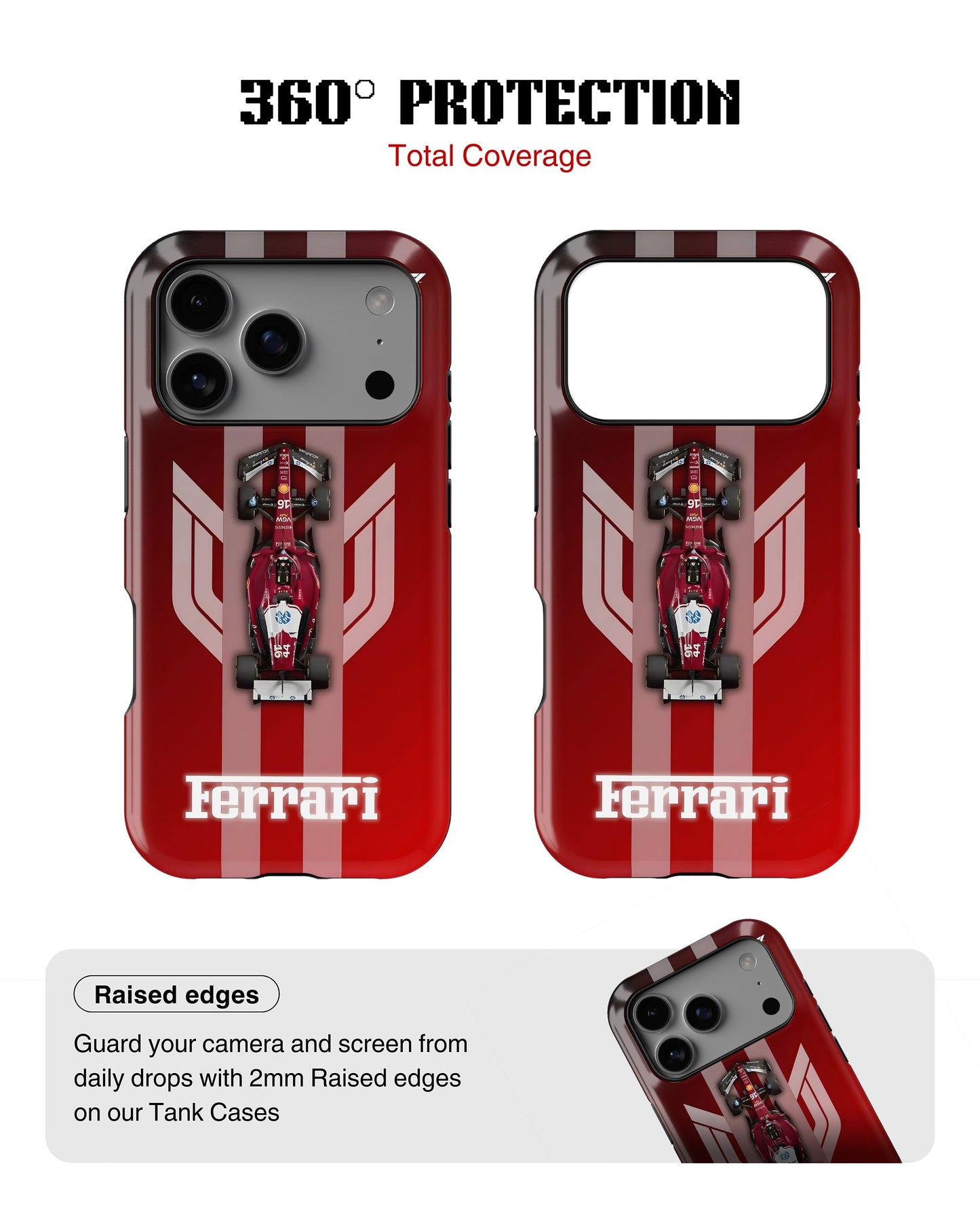 iPhone 17 Pro Tank Case | Formula 1 (Ferrari Classics)