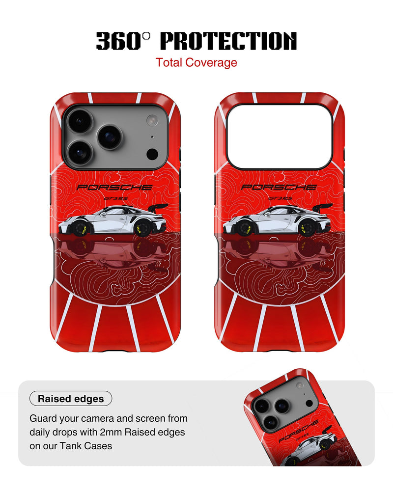 iPhone 17 Pro Tank Case | Sports Car (GT3 Pulse)