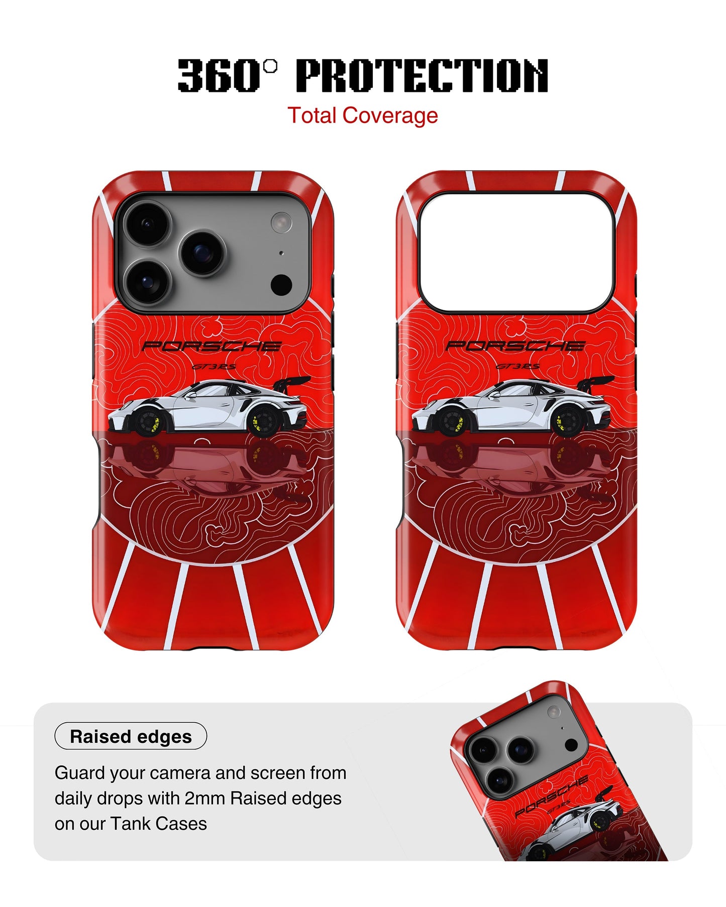 iPhone 17 Pro Max Tank Case | Sports Car (GT3 Pulse)