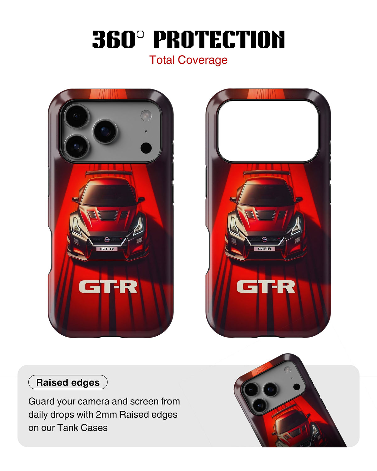iPhone 17 Pro Max Tank Case | Sports Car (GTR)