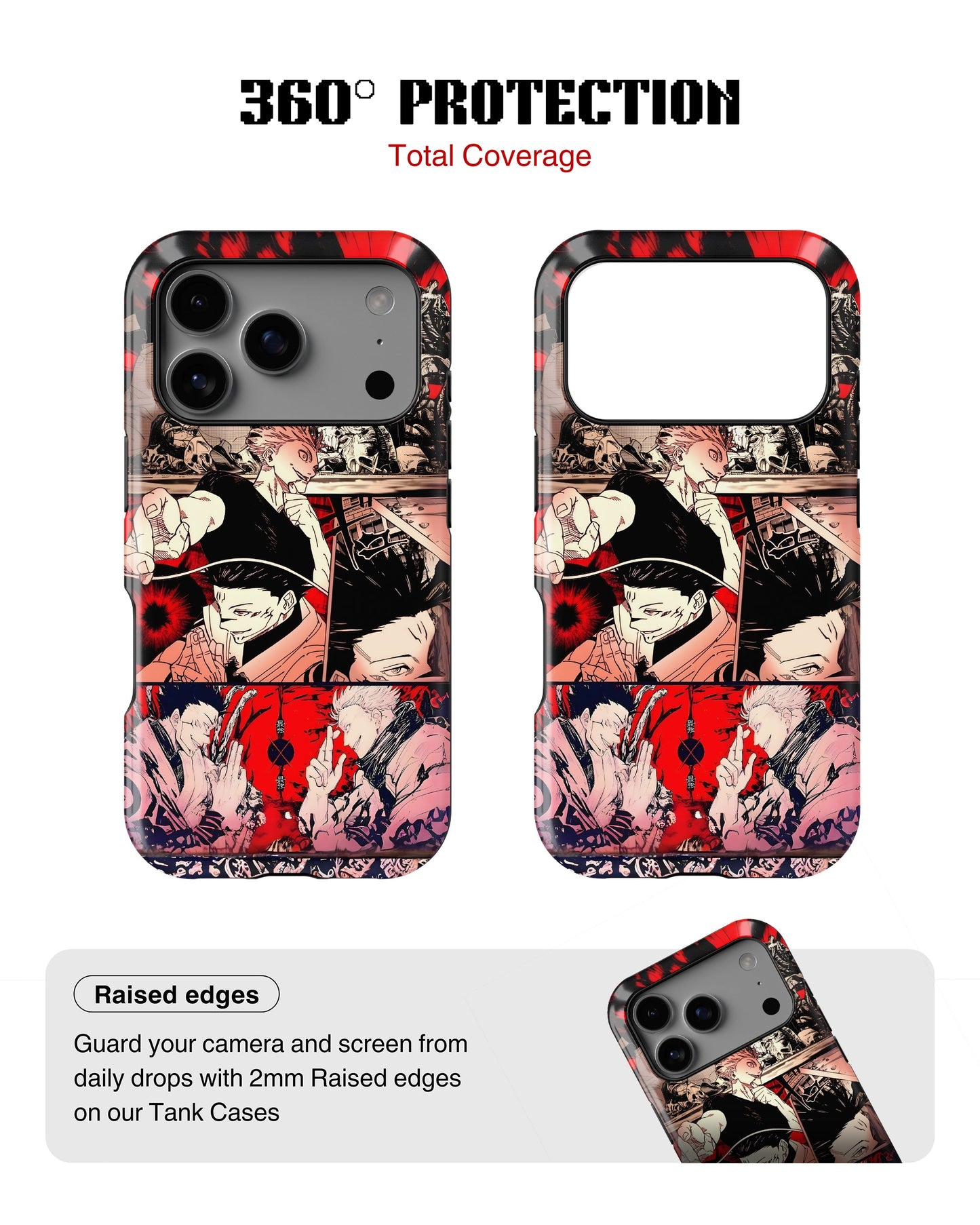 iPhone 17 Pro Tank Case | Anime (Gojo vs Sukuna)