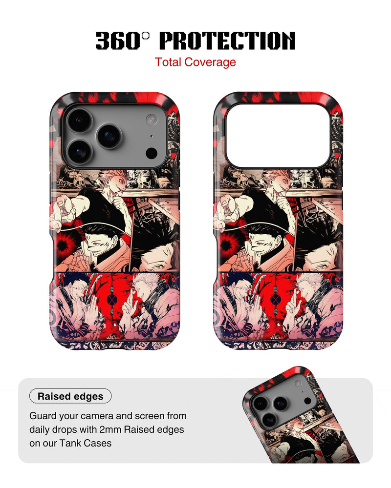iPhone 17 Pro Tank Case | Anime (Gojo vs Sukuna)
