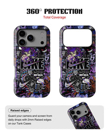 iPhone 17 Pro Tank Case | Modernism (Graffiti Hustle)