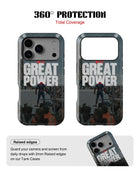 iPhone 17 Pro Tank Case | Superhero (Great Power)