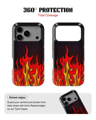 iPhone 17 Pro Tank Case | Modernism (Hellfire)