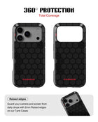 iPhone 17 Pro Max Tank Case | Textures (Hex Core)