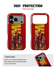 iPhone 17 Pro Max Tank Case | Superhero (Iron Ascend)