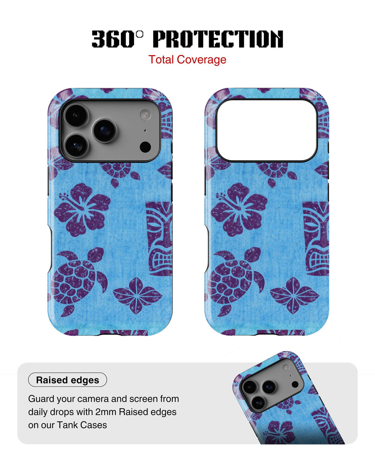 iPhone 17 Pro Max Tank Case | Girls Aesthetics (Island Tiki)