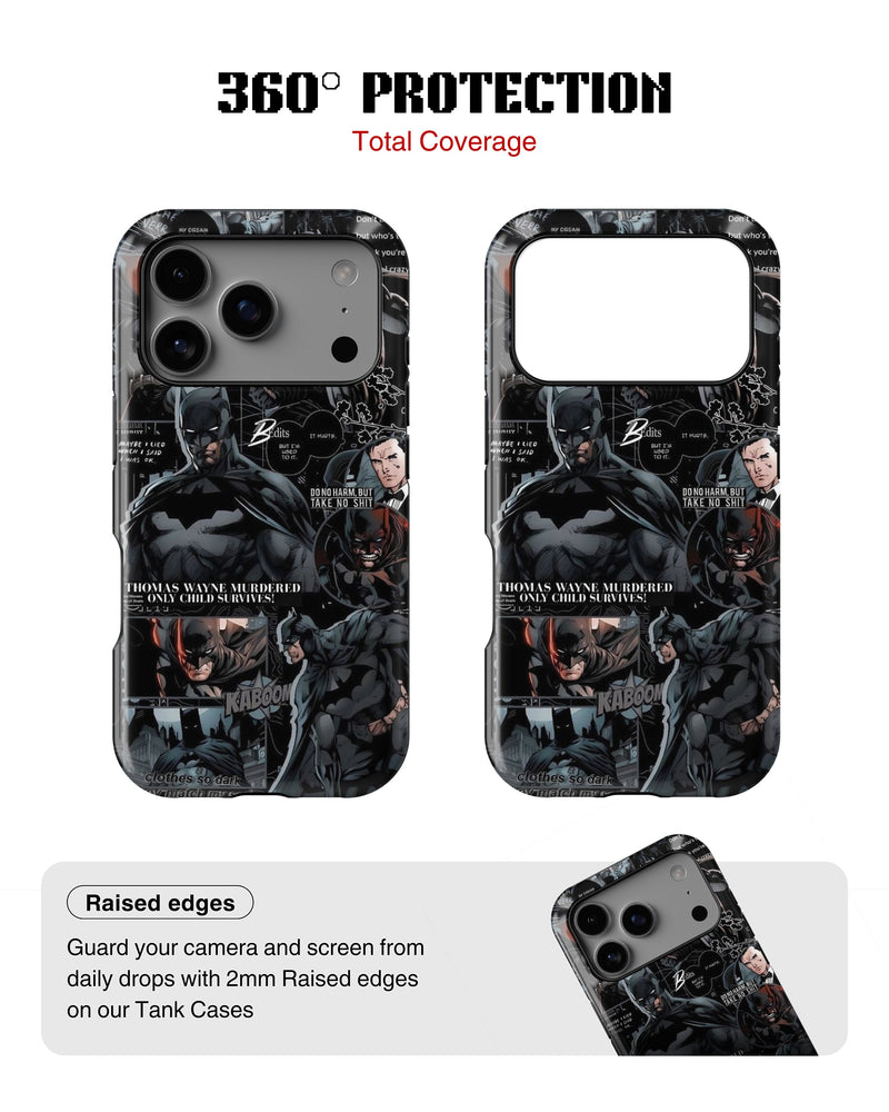 iPhone 17 Pro Max Tank Case | Superhero (Knightfall)
